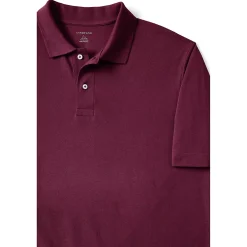 School Uniform Men's Big Short Sleeve Mesh Polo Shirt
