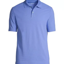 School Uniform Men's Big Short Sleeve Mesh Polo Shirt