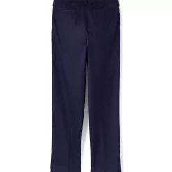 School Uniform Men's Big Traditional Fit Plain Front Chino Pants
