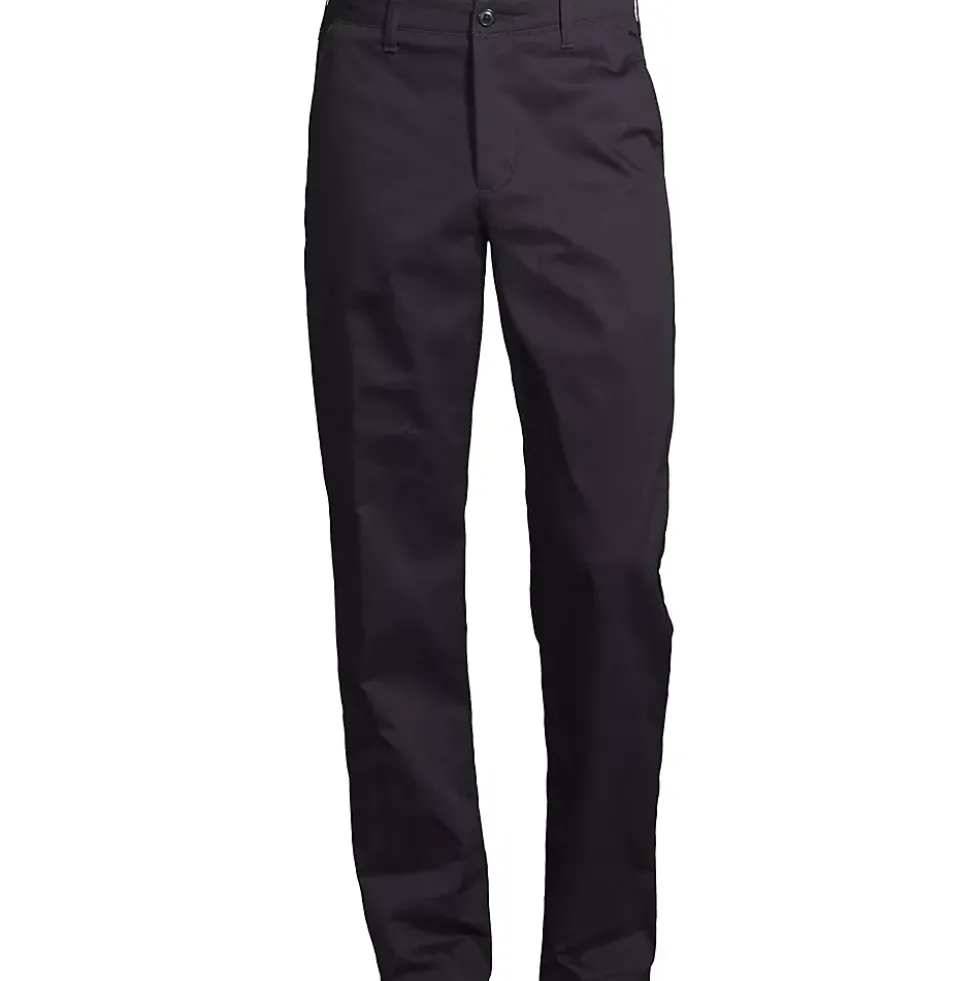 School Uniform Men's Big Traditional Fit Plain Front Chino Pants