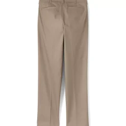 School Uniform Men's Big Traditional Fit Plain Front Chino Pants