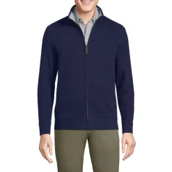 School Uniform Men's French Rib Full Zip Jacket