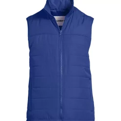 School Uniform Men's Insulated Zip Front Vest