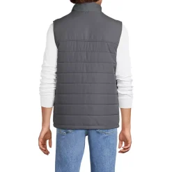 School Uniform Men's Insulated Zip Front Vest