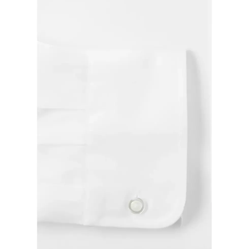 School Uniform Men's Long Sleeve Buttondown No Iron Pinpoint Shirt
