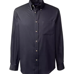 School Uniform Men's Long Sleeve Performance Twill Shirt