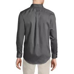 School Uniform Men's Long Sleeve Performance Twill Shirt