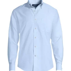 School Uniform Men's Long Sleeve Buttondown Oxford Shirt