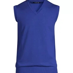 School Uniform Men's Performance V-neck Sweater Vest
