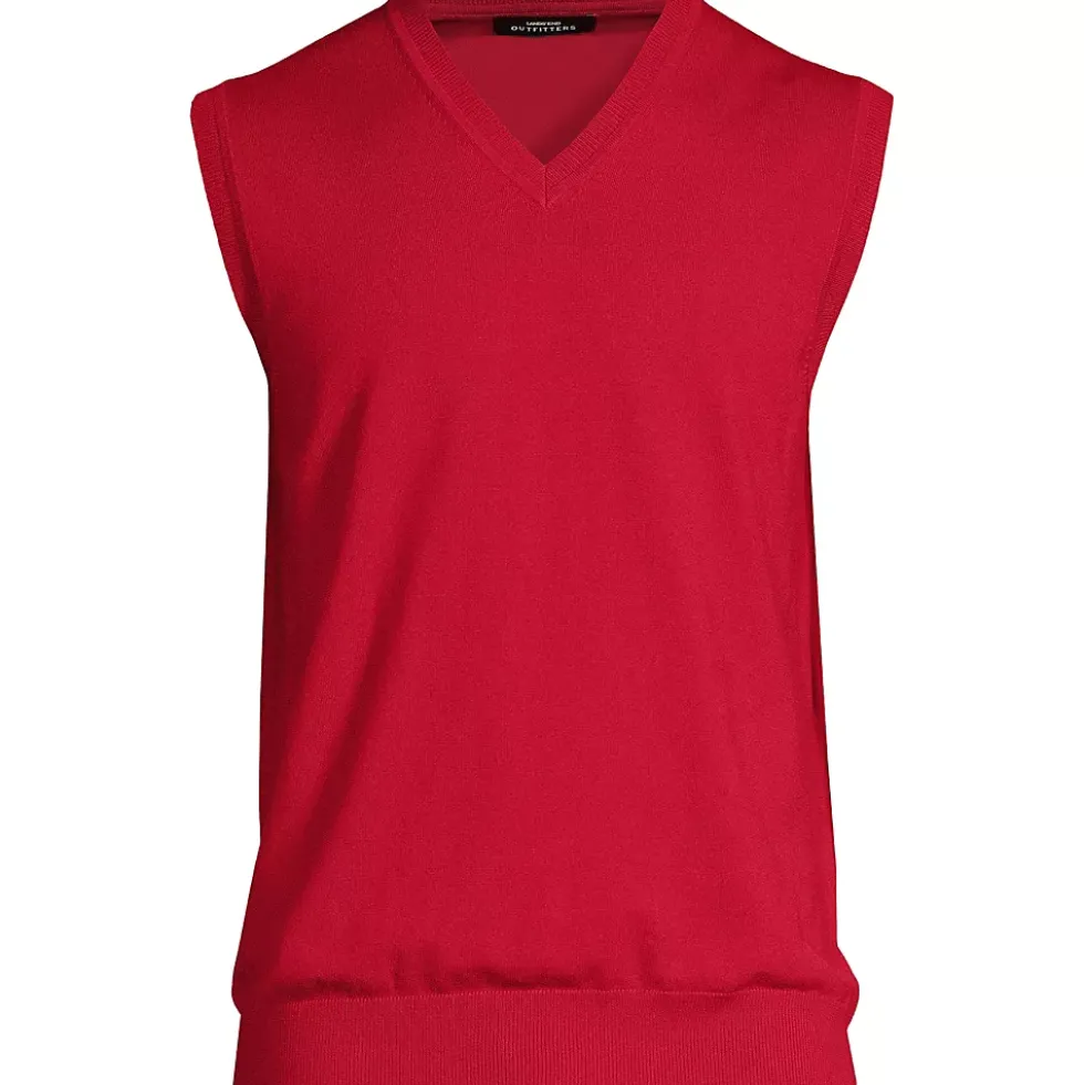 School Uniform Men's Performance V-neck Sweater Vest