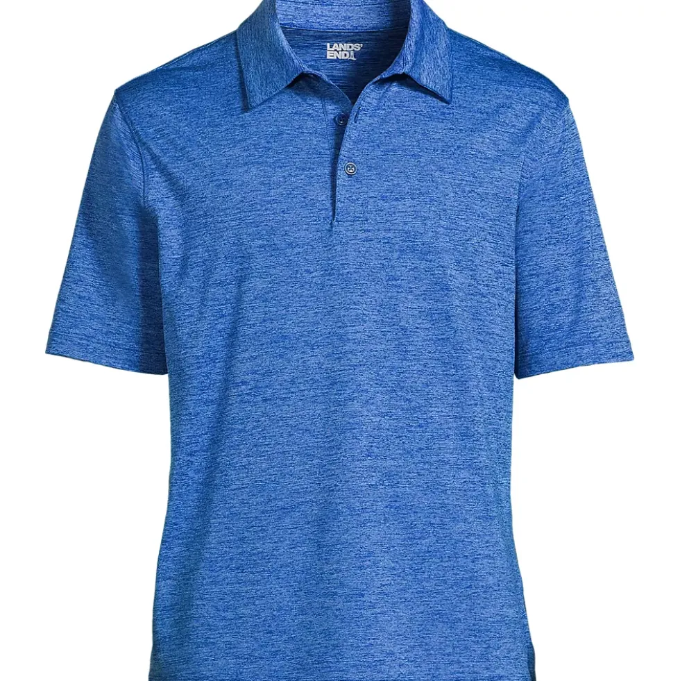 School Uniform Men's Rapid Dry Space Dye Polo Shirt