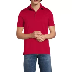School Uniform Men's Rapid Dry Short Sleeve Modern Fit Polo