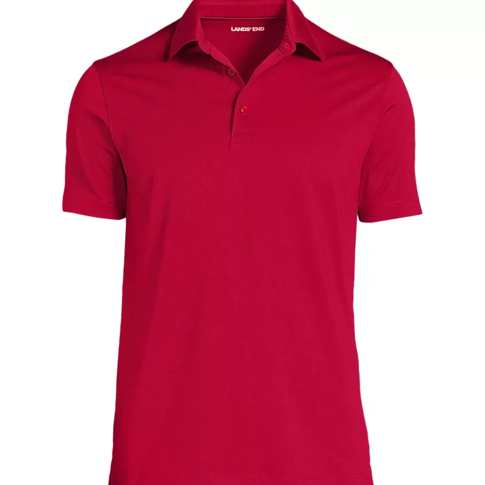School Uniform Men's Rapid Dry Short Sleeve Modern Fit Polo