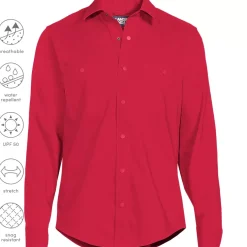 School Uniform Men's Ripstop Long Sleeve Utility Work Shirt