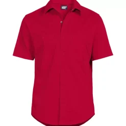 School Uniform Men's Ripstop Short Sleeve Utility Work Shirt