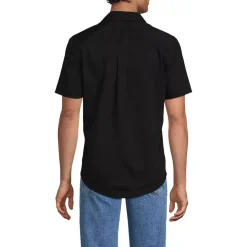 School Uniform Men's Ripstop Short Sleeve Utility Work Shirt