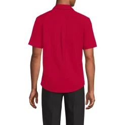 School Uniform Men's Ripstop Short Sleeve Utility Work Shirt