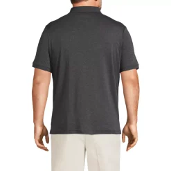 School Uniform Men's Short Sleeve Cotton Supima Polo Shirt