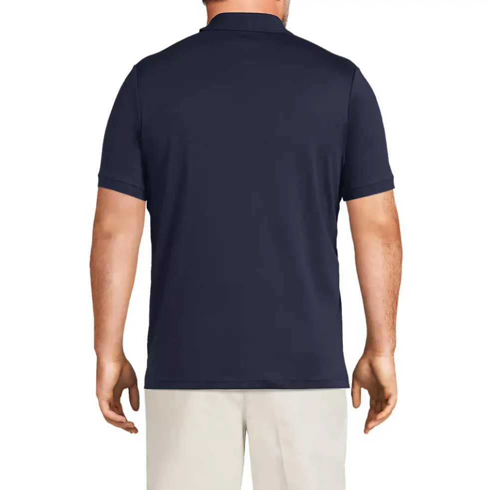 School Uniform Men's Short Sleeve Cotton Supima Polo Shirt