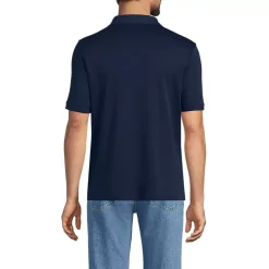 School Uniform Men's Short Sleeve Cotton Supima Polo Shirt