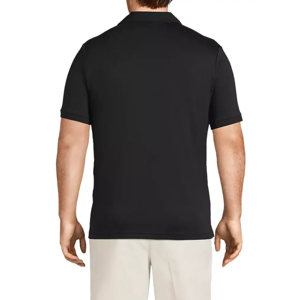 School Uniform Men's Short Sleeve Cotton Supima Polo Shirt