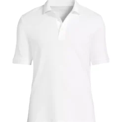 School Uniform Men's Short Sleeve Cotton Supima Polo Shirt