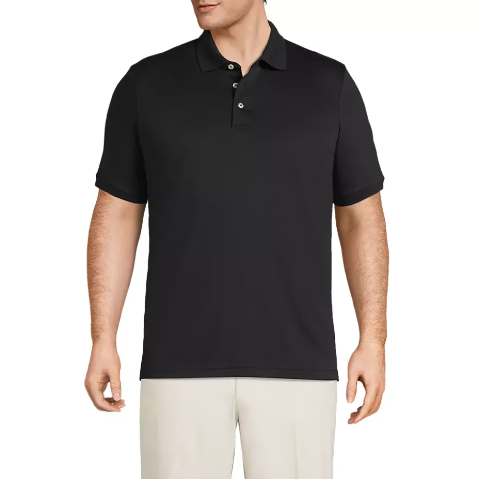 School Uniform Men's Short Sleeve Cotton Supima Polo Shirt