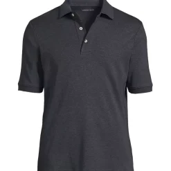 School Uniform Men's Short Sleeve Cotton Supima Polo Shirt