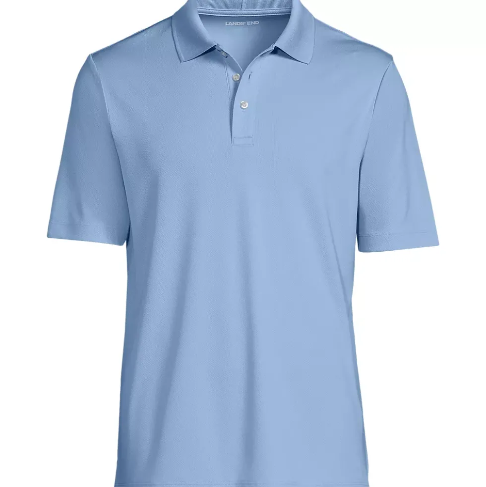 School Uniform Men's Short Sleeve Solid Active Polo Shirt