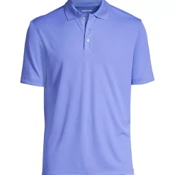 School Uniform Men's Short Sleeve Solid Active Polo Shirt