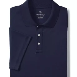 School Uniform Men's Short Sleeve Solid Active Polo Shirt