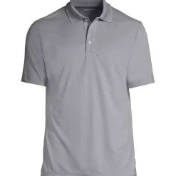 School Uniform Men's Short Sleeve Solid Active Polo Shirt