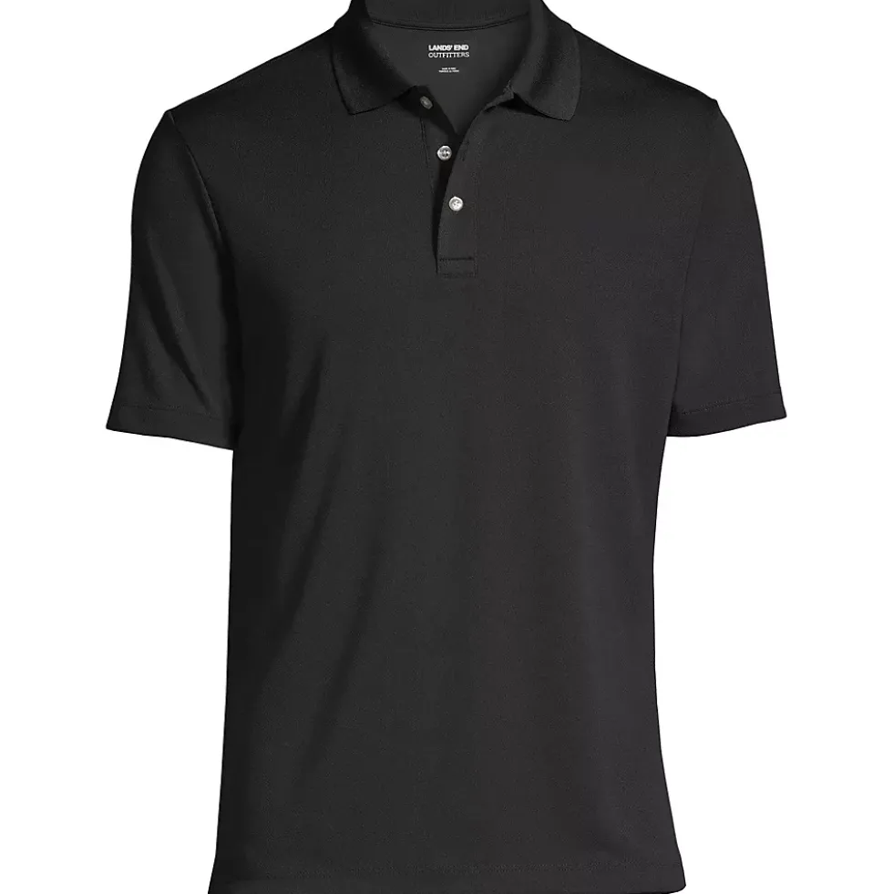 School Uniform Men's Short Sleeve Solid Active Polo Shirt