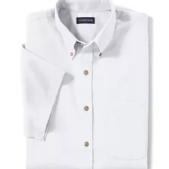 School Uniform Men's Short Sleeve Performance Twill Shirt
