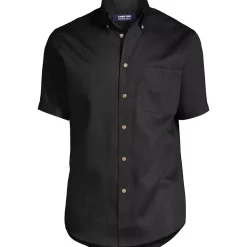 School Uniform Men's Short Sleeve Performance Twill Shirt