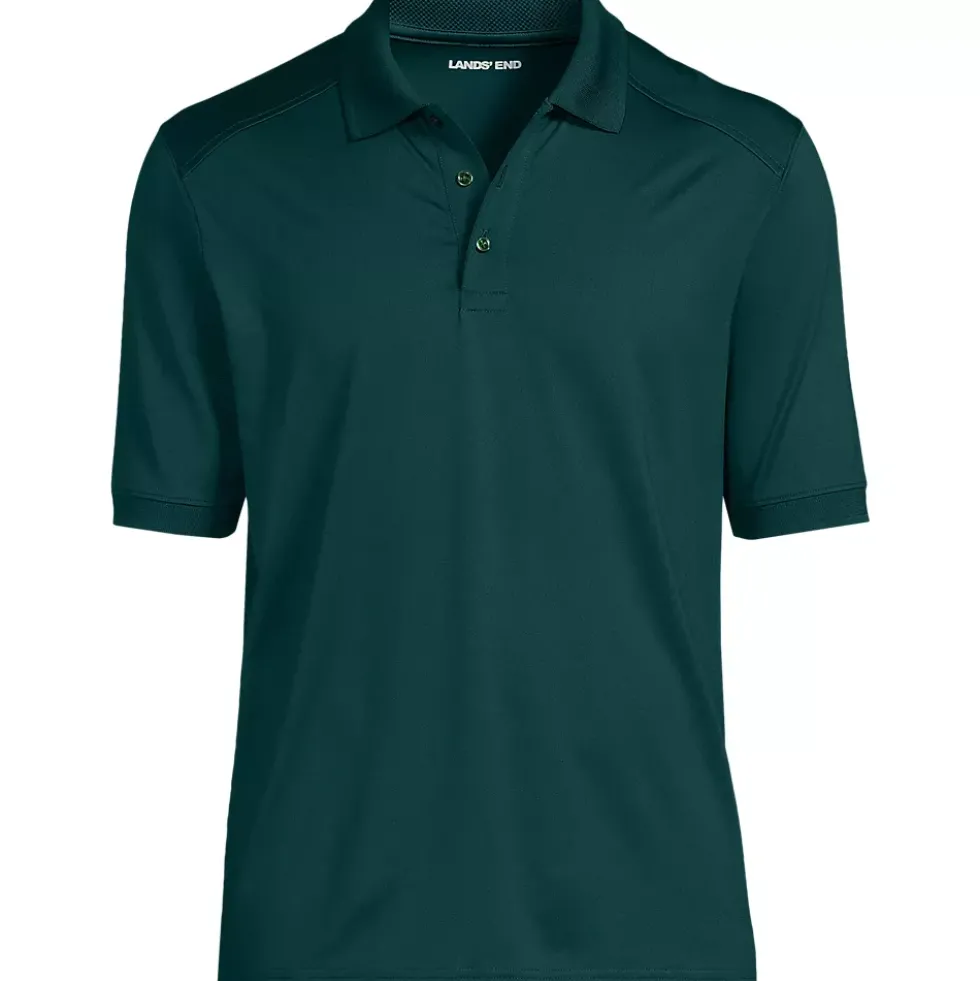 School Uniform Men's Short Sleeve Rapid Dry Active Polo Shirt