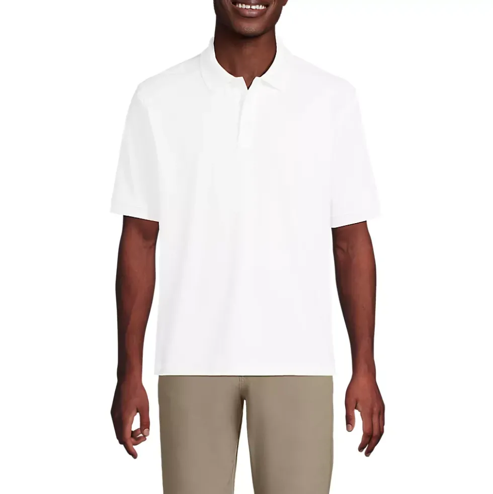 School Uniform Men's Short Sleeve Rapid Dry Active Polo Shirt