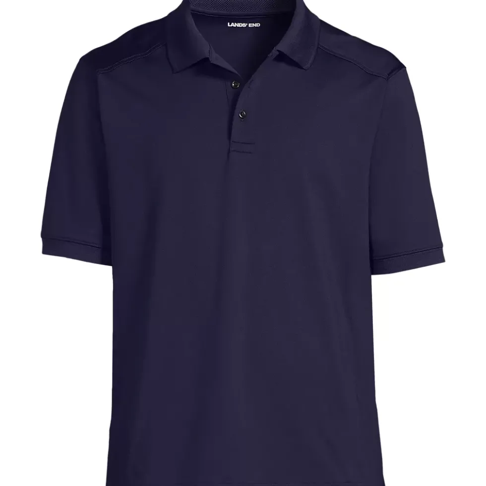 School Uniform Men's Short Sleeve Rapid Dry Active Polo Shirt