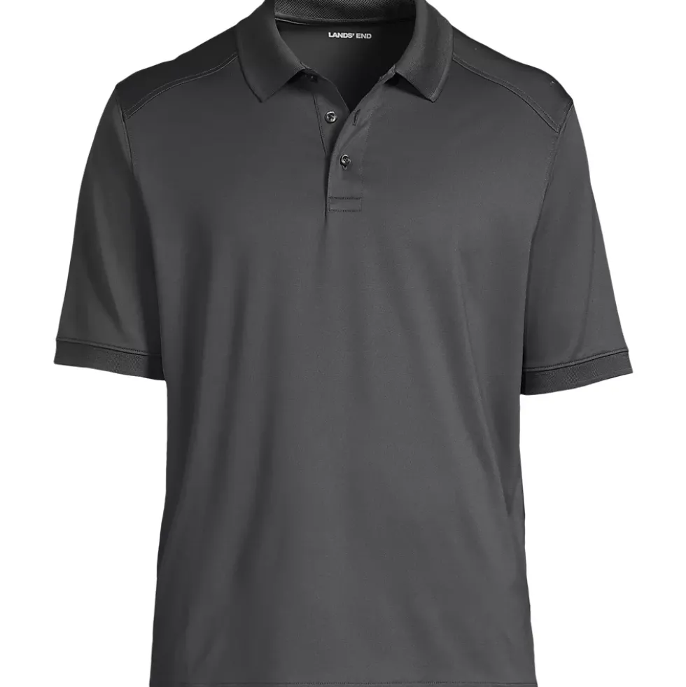 School Uniform Men's Short Sleeve Rapid Dry Active Polo Shirt