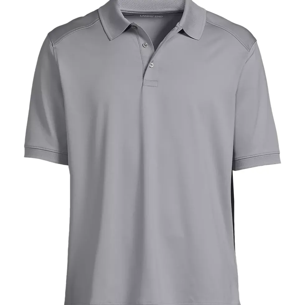 School Uniform Men's Short Sleeve Rapid Dry Active Polo Shirt