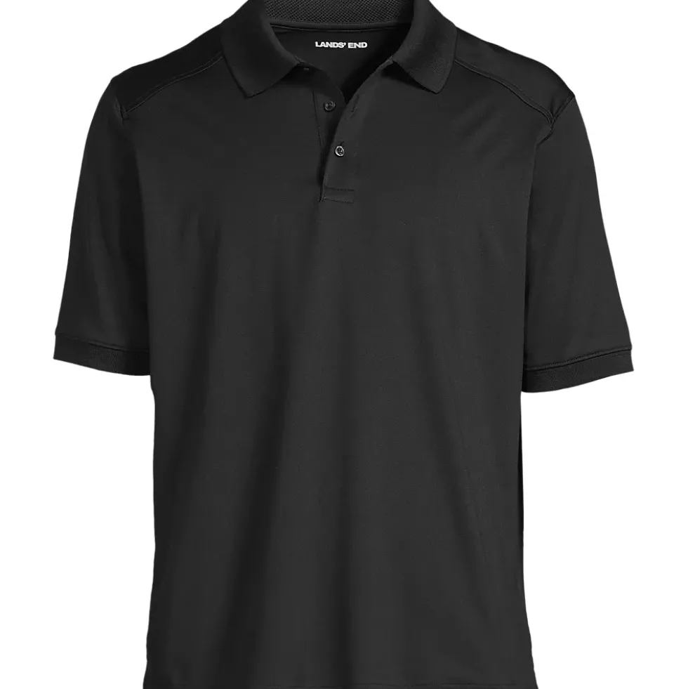 School Uniform Men's Short Sleeve Rapid Dry Active Polo Shirt