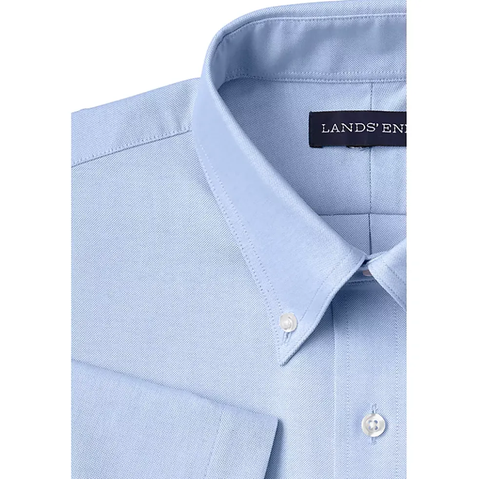 School Uniform Men's Short Sleeve Buttondown Oxford Sport Shirt