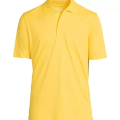 School Uniform Men's Short Sleeve Polyester Polo