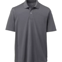 School Uniform Men's Short Sleeve Polyester Polo