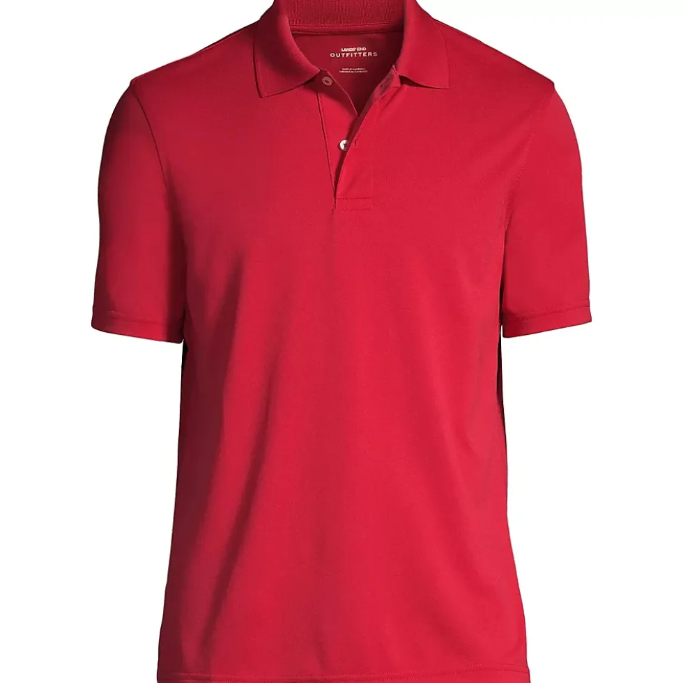 School Uniform Men's Short Sleeve Polyester Polo