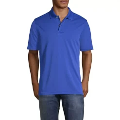 School Uniform Men's Short Sleeve Polyester Polo