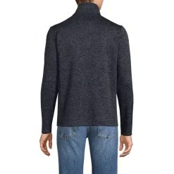 School Uniform Men's Sweater Fleece Zip Front Jacket
