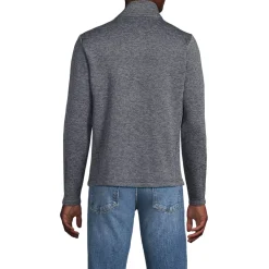 School Uniform Men's Sweater Fleece Zip Front Jacket