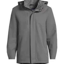 School Uniform Men's System Hooded Shell Jacket