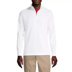 School Uniform Men's Textured Quarter Zip Pullover
